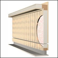 KLAFS Infračervená sauna - panel